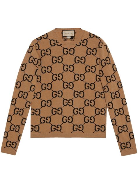 gucci medium sweater fitting|gucci jumper women.